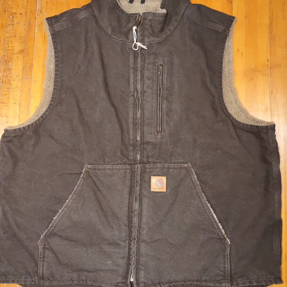 Carhartt lined vest